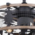 Kodiak Ceiling Fan, 3-Blade, 3-Light, LED, Oil Rubbed Bronze/Burnished Teak, Anigre Blades, 21"W (F0068 J6QM)