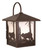 Bozeman Outdoor Wall Lantern, 1-Light, Burnished Bronze, White Tiffany Glass Shade, 12.5"H (OW35083BBZ 7ZU7)