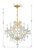 Maria Theresa Chandelier - Gold, Clear Italian 17"H