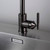 Buster + Punch Kitchen Faucet, Pull-Out Mixer, Linear, Gun Metal 
