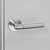 Buster + Punch Door Handle, Conventional, Passage, Cross, Steel 