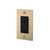 Buster + Punch 1G Combination Duplex Outlet And Usb-A + C Charger, Without Logo, Brass 