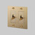  Buster + Punch 2G Toggle Switch, Non-Logo, Brass 