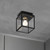 Buster + Punch Caged Wet, Ceiling Light, Small, Black, Brass 