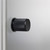 Buster + Punch Door Knob Set, Conventional, Passage, Cross, Black 