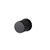Buster + Punch Door Knob Set, Conventional, Passage, Cross, Black 