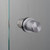Buster + Punch Fixed Door Knob, Double-Sided, Linear, Steel 