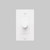  Buster + Punch 1G Incandescent Dimmer Switch, Without Logo, White 