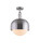 Buster + Punch Forked Ceiling, Shade, Globe, Opal, Large, Steel 