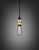 Buster + Punch Hooked Pendant 3.0, Nude, Brass 