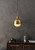 Buster + Punch Forked Pendant, Shade, Globe, Opal, Large, Brass 