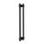 Buster + Punch Pull Bar, Double-Sided, Cast, Welders Black, Large 