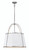 Clarke Chandelier, 4-Light, Polished Nickel, 24.5"W (4895PN 9M4X3)
