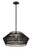 Hunters Point Mini Pendant Brown, Espresso 28"W x 14.5"H