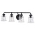 Toledo Bath Vanity, 4-Light, Matte Black, 30.5"W (W0351 J7PM)