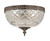 Ceiling Mount Flush Mount - English Bronze 8"H
