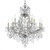 Maria Theresa Chandelier - Polished Chrome, Swarovski Strass Crystal 30"H