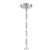 Westwood Pendant - Polished Nickel 14.25"H