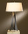 Moreau Table Lamp, 1-Light, Natural Iron, Flax Shade, 33.4"H (273077-SKT-20-SE2011 398CHF)