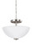 2-Light Semi-Flush Convertible Pendant, Generation Lighting - Seagull 77160-962 9RTFL