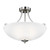 Medium 3-Light Semi-Flush Convertible Pendant, Generation Lighting - Seagull 7716503EN3-962 9YWQ9
