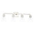 Rory Bath Vanity, 4-Light, Polished Nickel, Clear Glass, 33"W