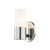 Lola Wall Sconce, 1-Light, Polished Nickel, Opal Matte Glass Shade, 6.75"H (H196101-PN 608QDUF)