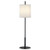 Echo Table Lamp, 1-Light, Deep Patina Bronze, Fondine Fabric Shade, 32.5"H (Z2175 27GNC)