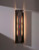 Gallery Wall Sconce, 3-Light, Black, Amber Glass, 27.25"H (217640-SKT-10-FF0206 L4JW1)