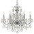 Imperial Chandelier - Polished Chrome, Clear Italian 24.5"H