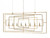 Currey and Company Metro Rectangular Chandelier 