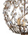 Crystal Bud Cupertino Orb Chandelier Currey and Company 9652