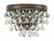 Crystorama Calypso Wall Sconce 