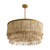 Baja Chandelier, 3-Light, Natural Wood, Antique Brass, 30"W (45094 3JNZR)