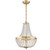 Rylee Mini Chandelier - Antique Gold 19"H, Crystorama (603-GA 2KYNR)
