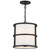 Hulton Mini Chandelier - Matte Black 14"H
