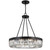 Alister Chandelier - Charcoal Bronze, Hand Cut Crystal 30"H