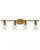 Halstead Bath Vanity Light, 4-Light, Heritage Brass, 32"W (52884HB 9Q4L2)
