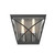 Lattice Bathroom Vanity Light, 2-Light, Urban Bronze, 11.63"W WV309602UB