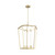 Delphine Pendant, 1-Light, LED, Natural Brass, 32.88"H PD317129NB