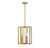 Benson Pendant, 3-Light, Warm Brass, 16.5"H (3-7700-3-322 AHWW2)