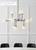Bistro Medium Chandelier, 12-Light, Hand-Rubbed Antique Brass, 47"W (S 5022HAB-WG 2MZGM)
Visual Comfort & Signature Collection