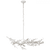 Visual Comfort & Co. Signature Collection Mandeville Linear Chandelier, 6-Light, Plaster White, 42"W (JN 5070PW CLV5V) 