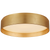 Shaw Flush Mount, LED, Gild, White Glass, 17"W (S 4043G CQ2NY)