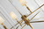 Lyra Two Tier Chandelier, 8-Light, Hand-Rubbed Antique Brass, Linen Shade, 42.5"W (TOB 5943HAB-L CPZQ8)