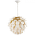 Cynara Chandelier, 1-Light, Plaster White, 29"W (CHC 5157WHT/G CHUH9)