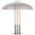 Troye Table Lamp, 1-Light, Polished Nickel, Polished Nickel Shade, 19"H (KW 3420PN-PN CU3C9)