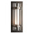 Hubbardton Forge Banded Outdoor Wall Sconce, 1-Light, Coastal Bronze, Opal and Seeded Glass, 26"H (305899-SKT-75-ZS0664 5CXF6Y) 