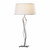 Facet Table Lamp, 1-Light, Sterling, Natural Anna Shade, 33.7"H (272850-SKT-85-SF1815 5DKTV8)