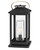Hinkley Atwater Medium Pier Mount Lantern, LED, Black, 9.5"W (1167BK-LL 9Q7KM) 